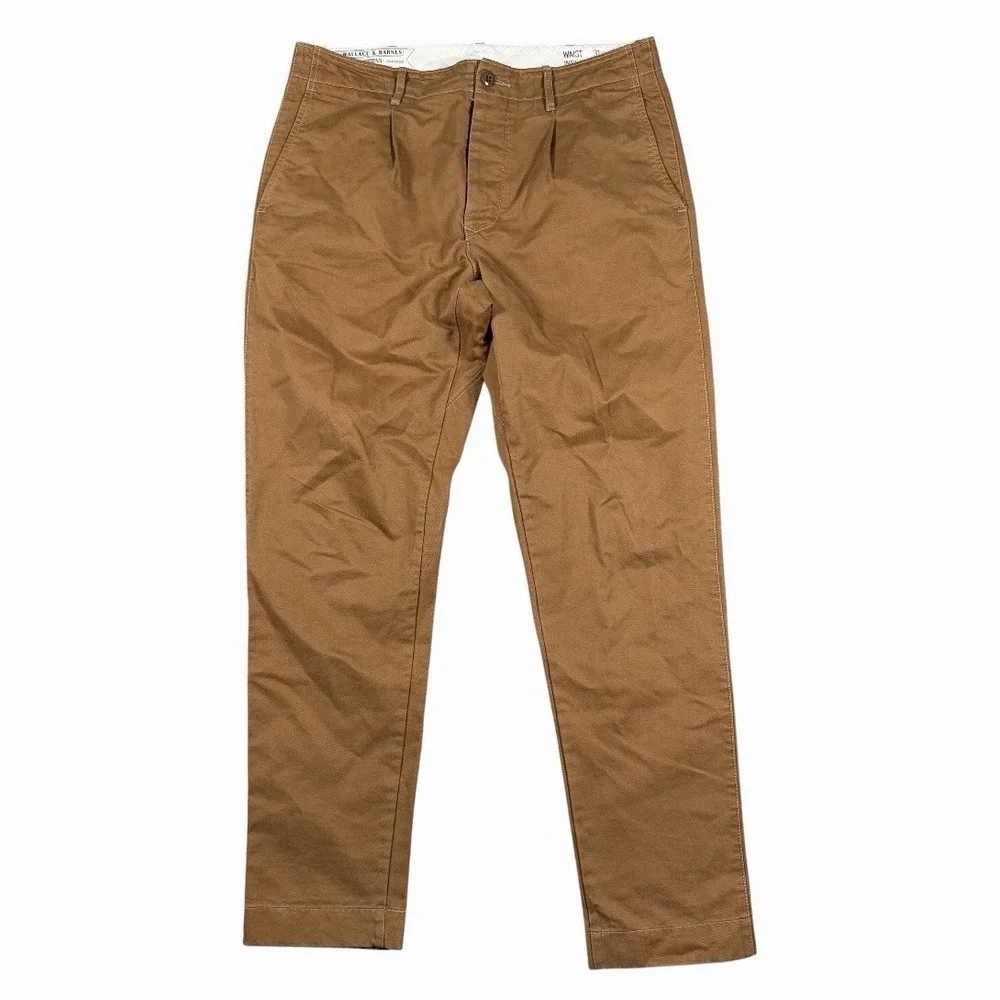 Wallace & Barnes Military Officer's Chino Pants Field Cotton 31x32 Men Fit 32x30